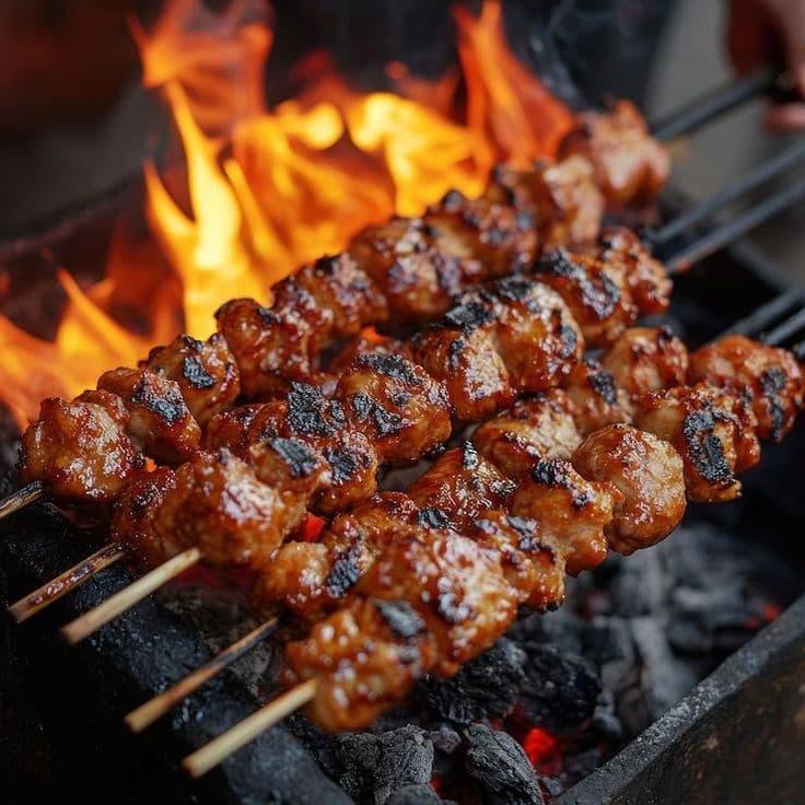 BBQ Goat Brochette
